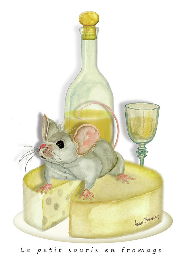 La Petit Souris Painting by Anne Beverley-Stamps
