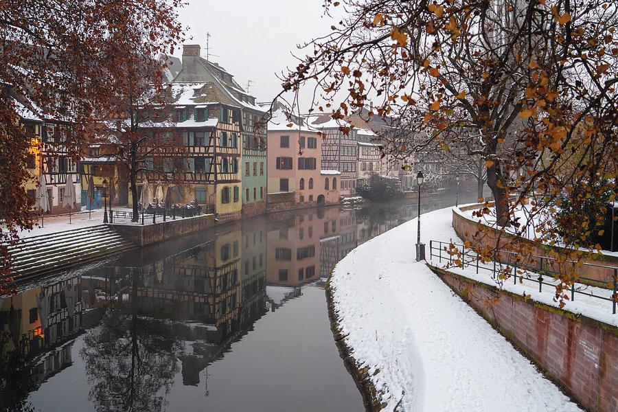La Petite France -  Christmas Strasbourg 11 Photograph by Jenny Rainbow