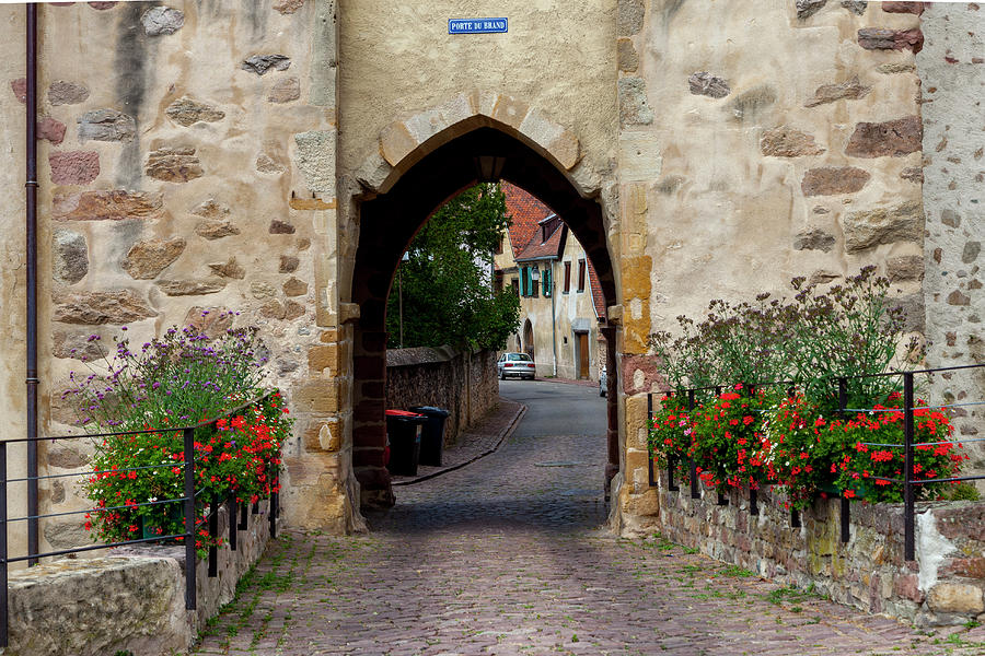 La Porte du Brand in Turckheim Photograph by W Chris Fooshee