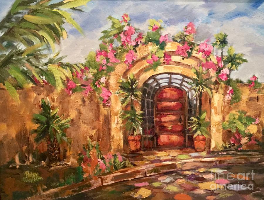La Punta Villa Painting by Patsy Walton