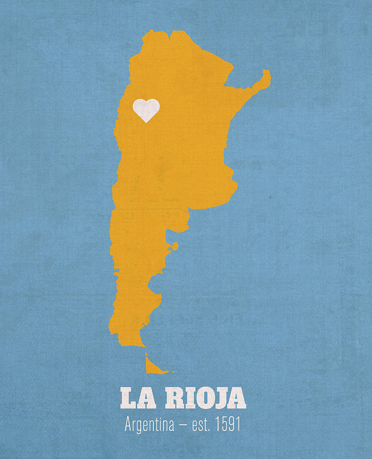 La Rioja Argentina Founded 1591 World Cities Heart Mixed Media By Design Turnpike Fine Art America 8504