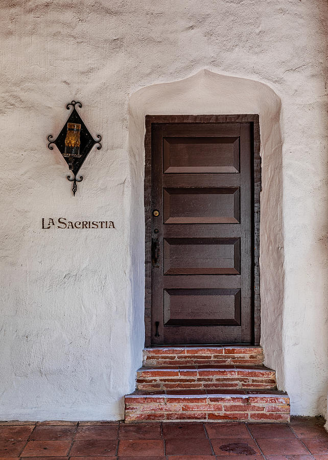 La Sacristia - Mission San Diego Photograph by Stephen Stookey
