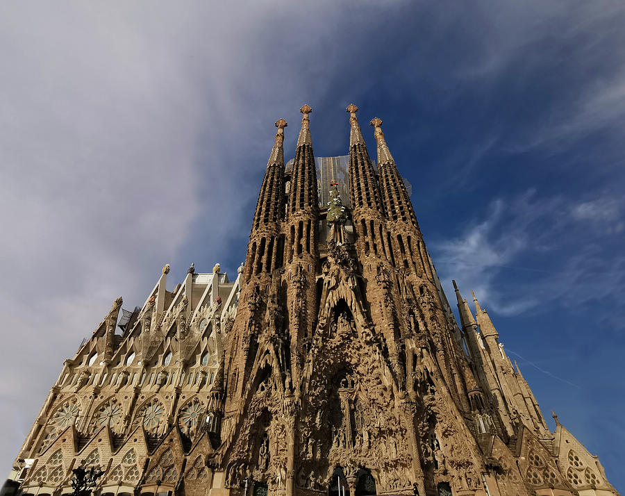 La Sagrada Familia Cathedral Photograph by Art Spectrum