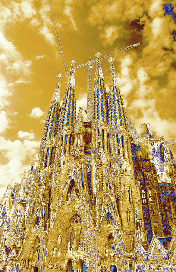 La Sagrada Familia Digital Art by Miltos Poulos - Fine Art America
