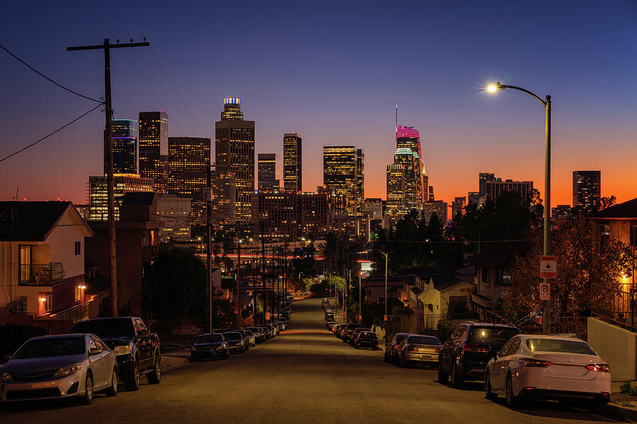 L.A. Sunset Photograph by Reinier Snijders