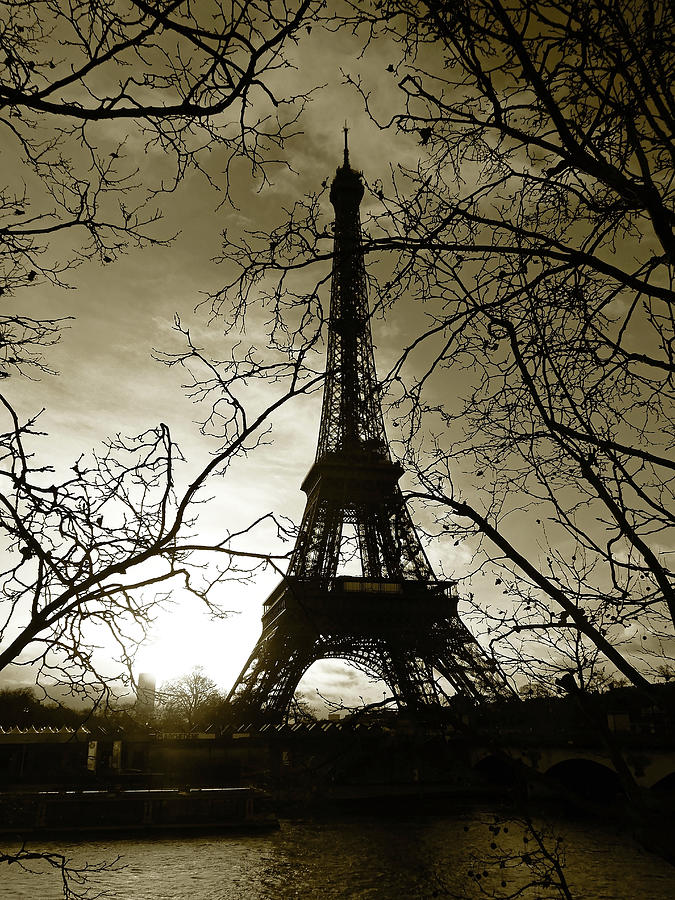 La Tour Eiffel ... Photograph by Juergen Weiss