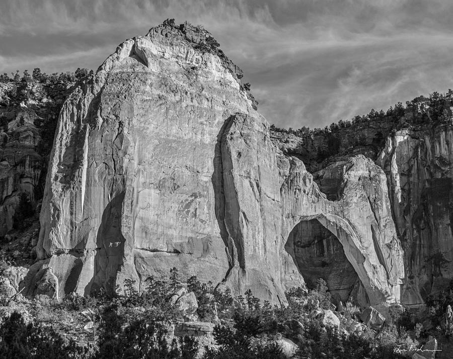 La Ventana Arch, El Malpais National Monu Photograph by Tim Fitzharris