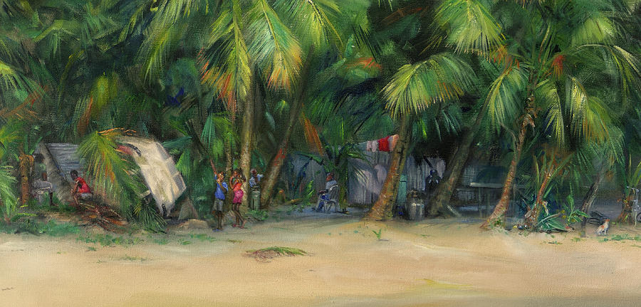 Labatwi Segment 1 Painting by Jonathan Guy-Gladding JAG