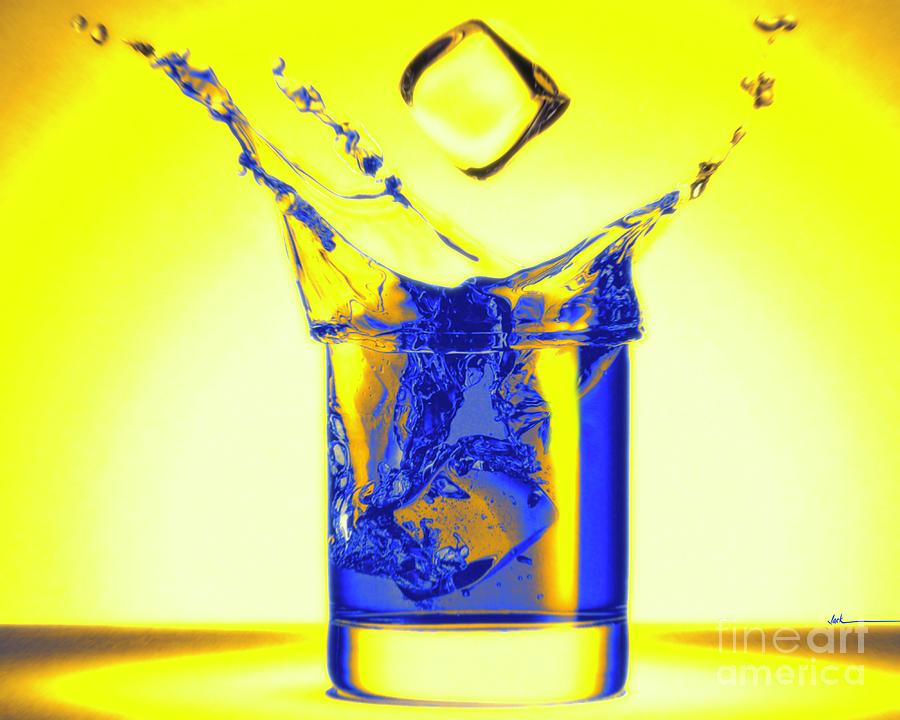 Splash Painting - Labor Day Splash by Jack Bunds Splash Painting - Labor Day Splash by Jack Bunds