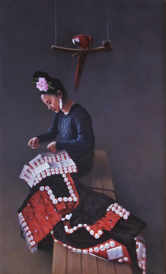 Labor of Love Painting by Zusheng Yu