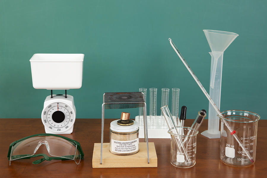 Laboratory Equipment in Classroom Photograph by JulNichols
