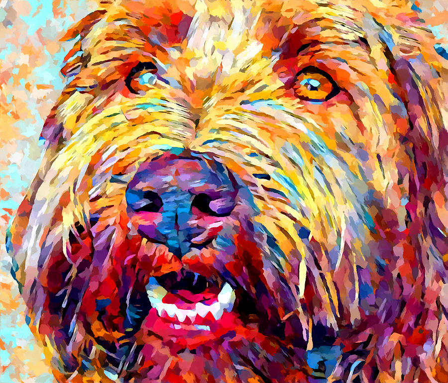Labradoodle 2 Painting