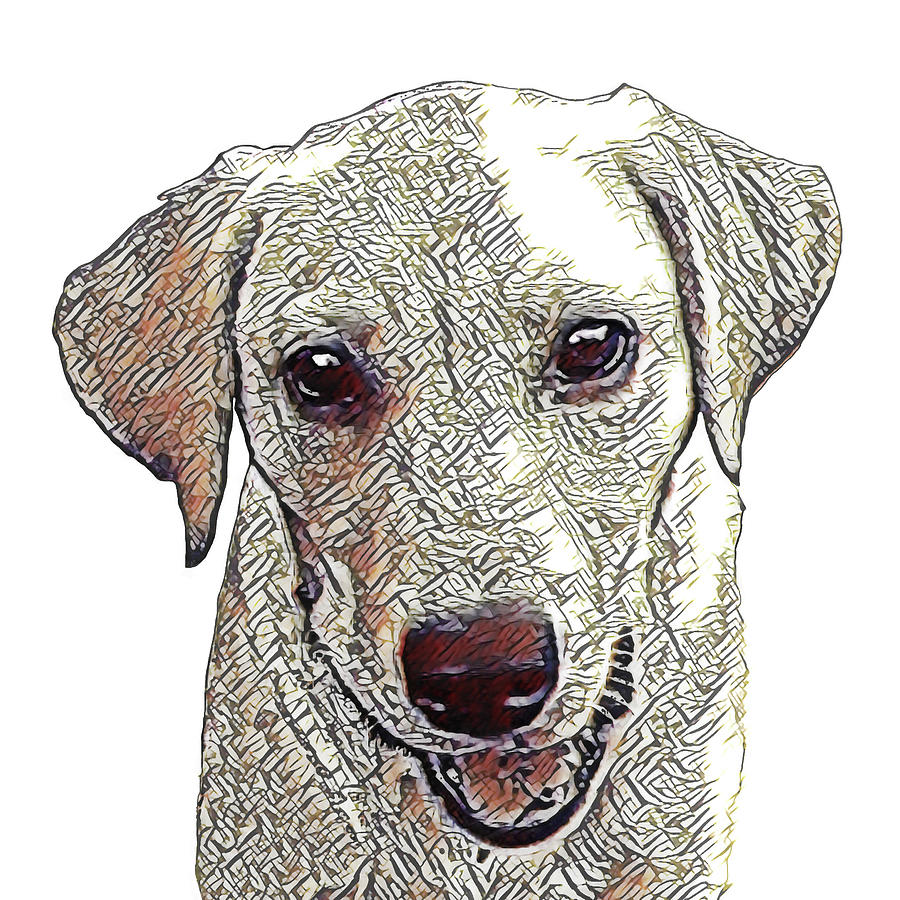 Labrador Puppy Painting
