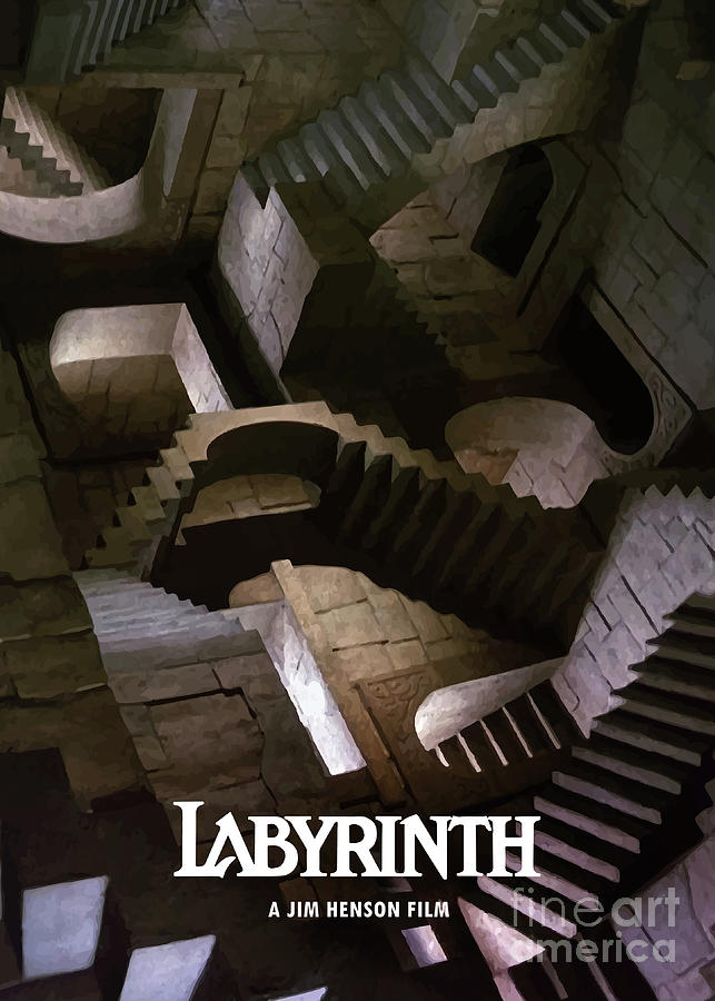 Jennifer Connelly Digital Art - Labyrinth by Bo Kev