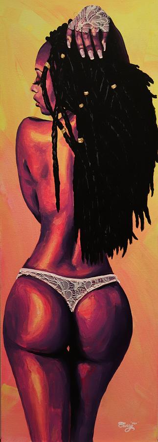 Lace Painting by Myron Curry