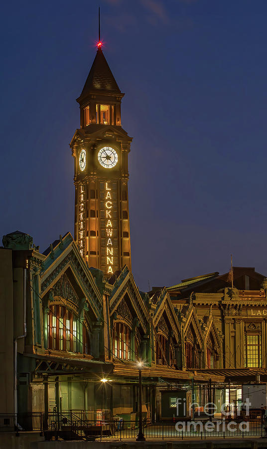 Lackawanna Clock Tower Photograph by Jerry Fornarotto