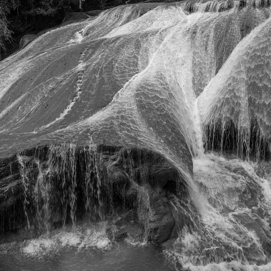Waterfall Photograph - Lacy Cascade by Jurgen Lorenzen
