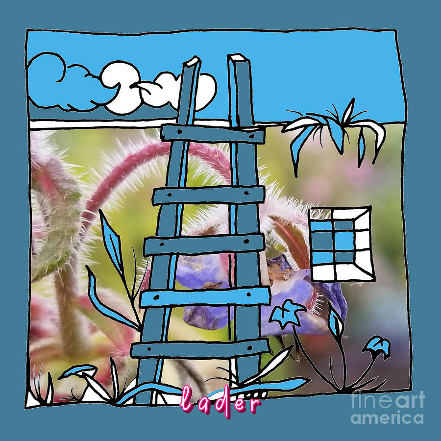 Ladder Drawing by Carol Rashawnna Williams