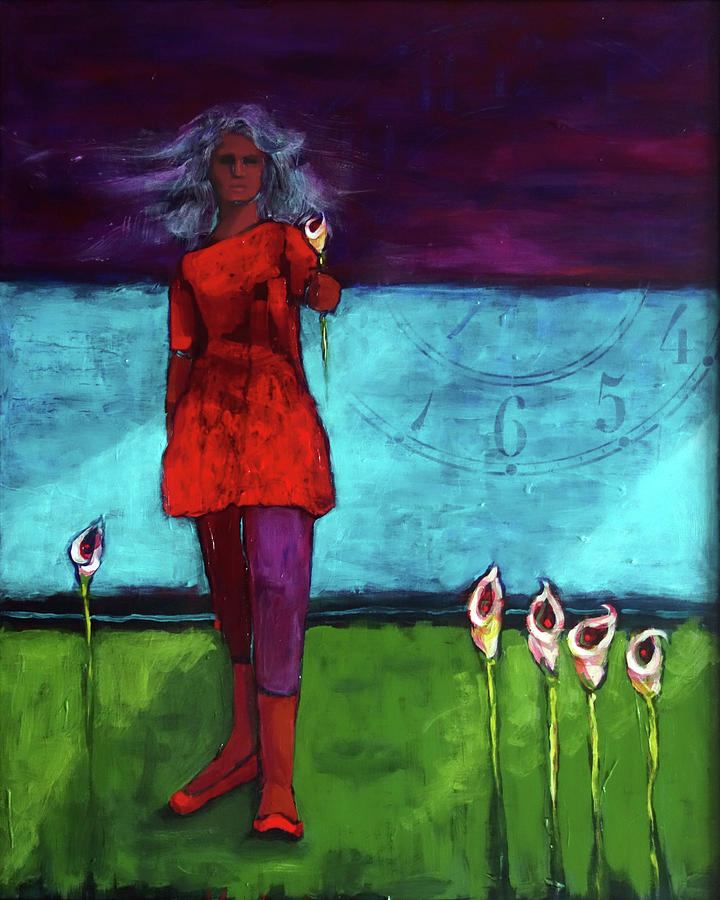 Ladies in Waiting No. 2 Painting by Cora Marshall