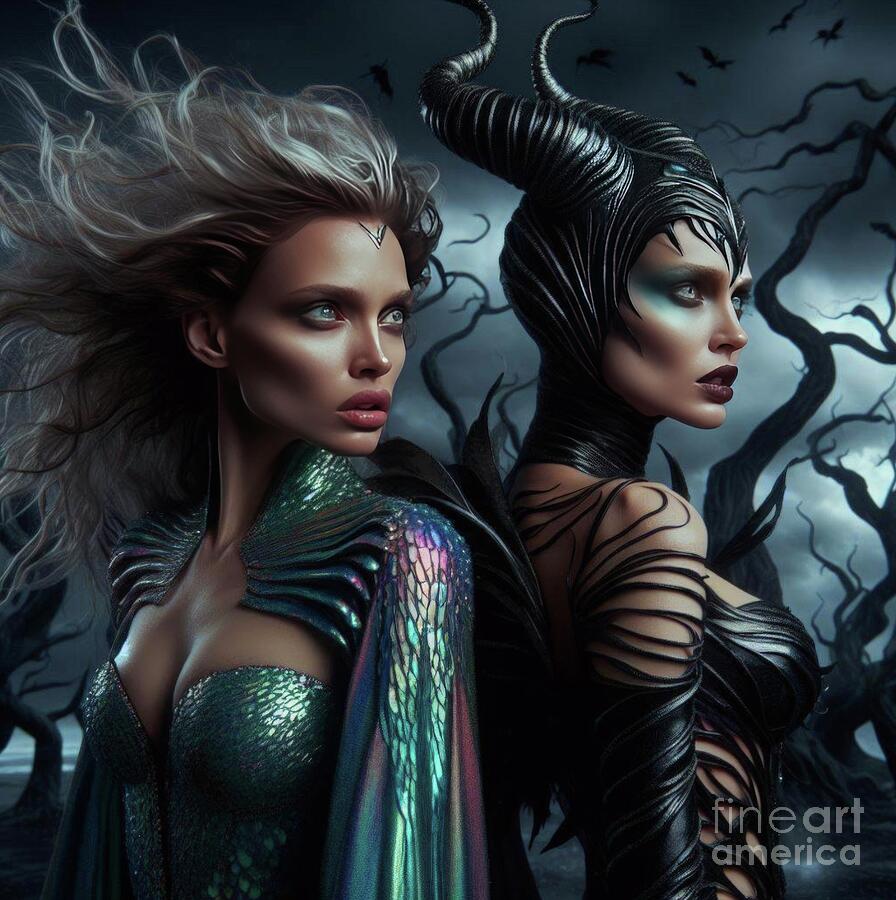 Ladies Of The Mysterious Kind 20 GP Digital Art by Bob Christopher