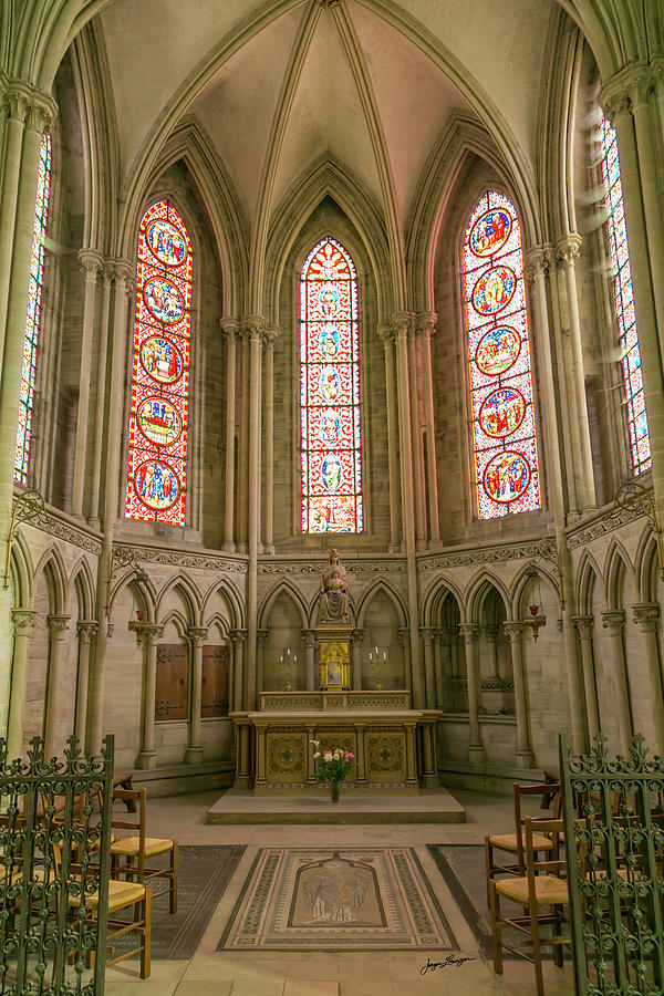 Lady Chapel Bayeux Cathedral Photograph by Jurgen Lorenzen
