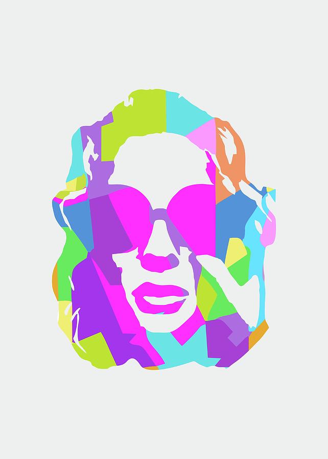 Lady Gaga Pop Art Digital Art