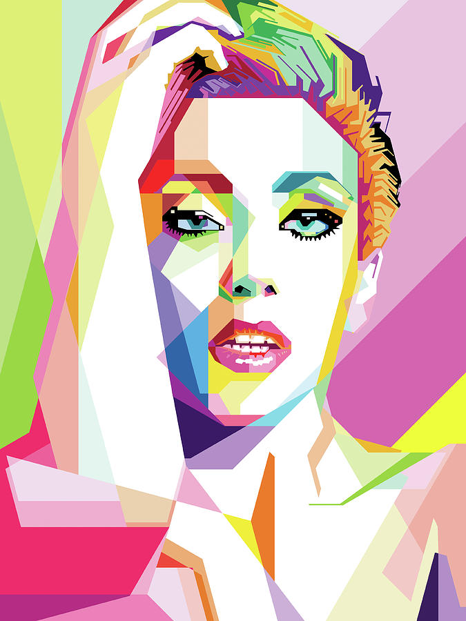Lady Gaga Pop Art Digital Art by Herul Stock - Fine Art America
