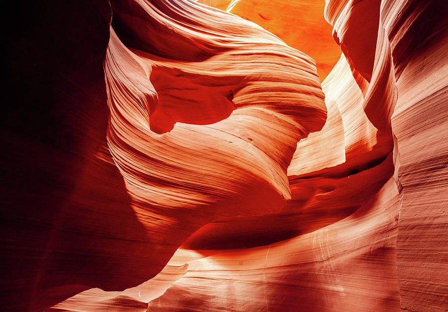Lady in the Wind, Antelope Canyon Photograph by Bradley Morris