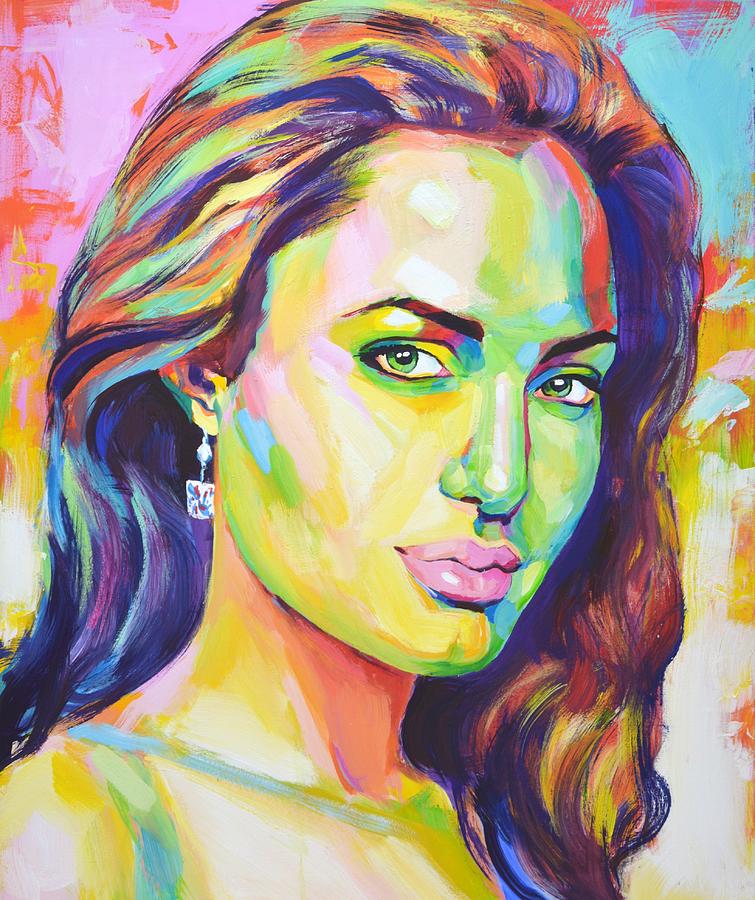 Lady. Painting by Iryna Kastsova