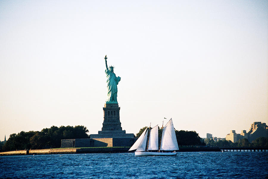 Lady Liberty Photograph by Claude Taylor