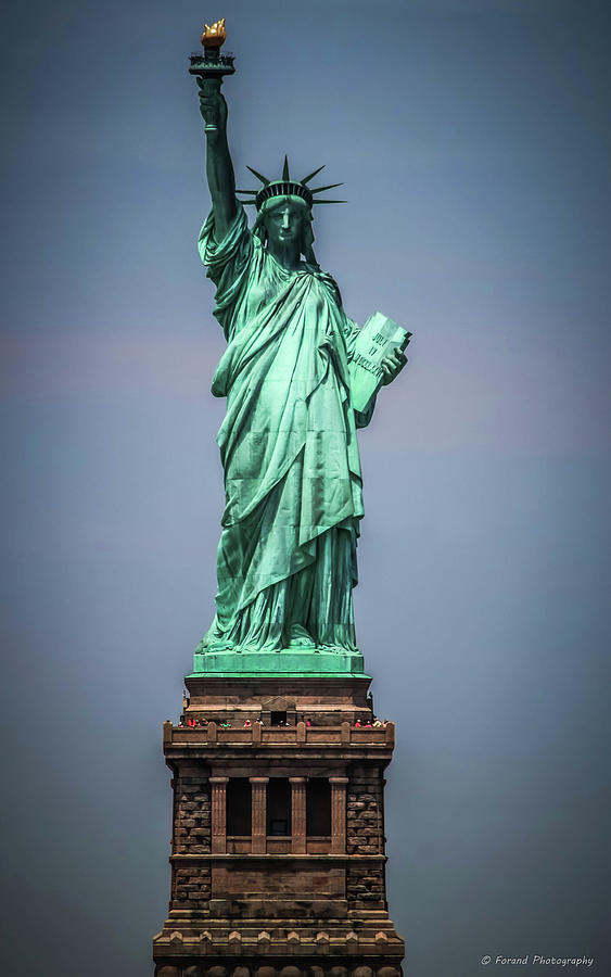 Lady Liberty  Photograph by Debra Forand