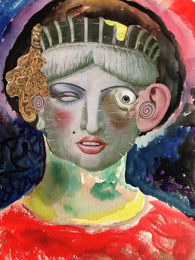 Lady Liberty is still Alive Mixed Media by Douglas Fromm