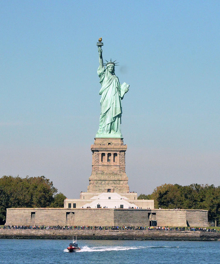 Lady Liberty - New York Photograph by Chris Monks - Fine Art America