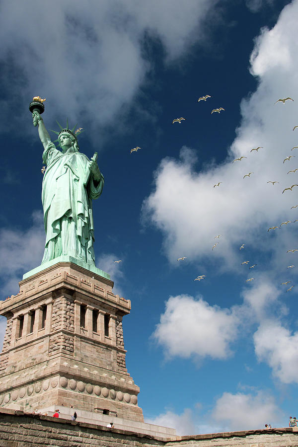 Lady Liberty - New York City Photograph by Riccardo Forte