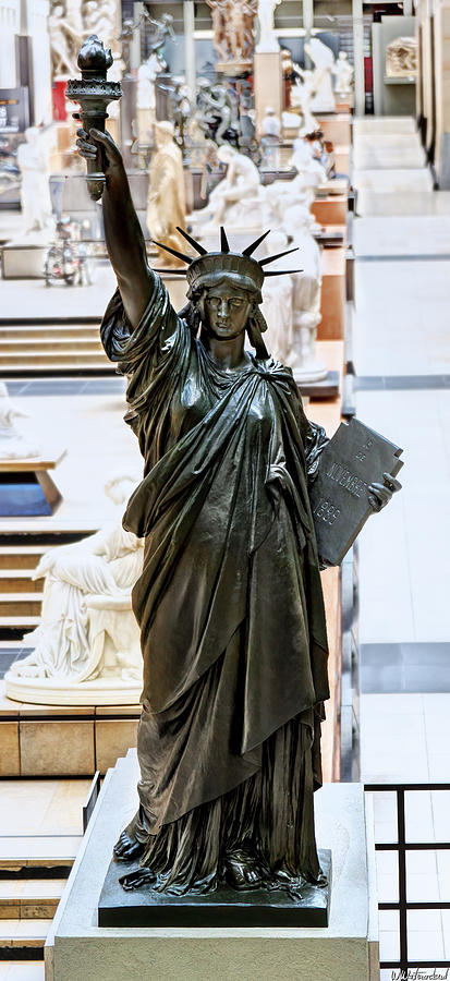 Lady Liberty Orsay Paris Photograph by Weston Westmoreland