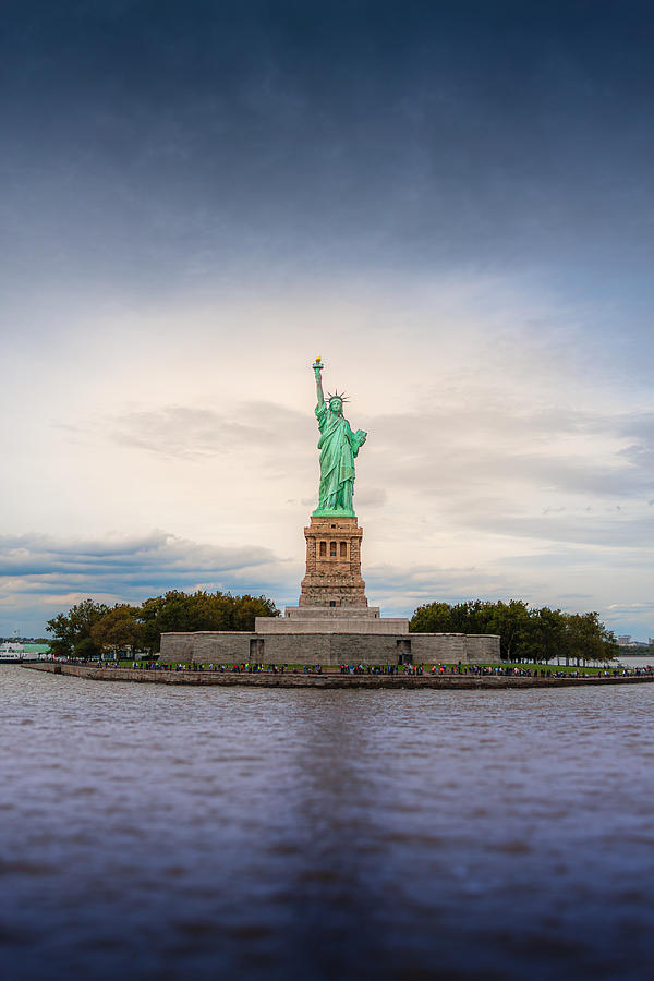Lady Liberty Photograph by Tom Gehrke
