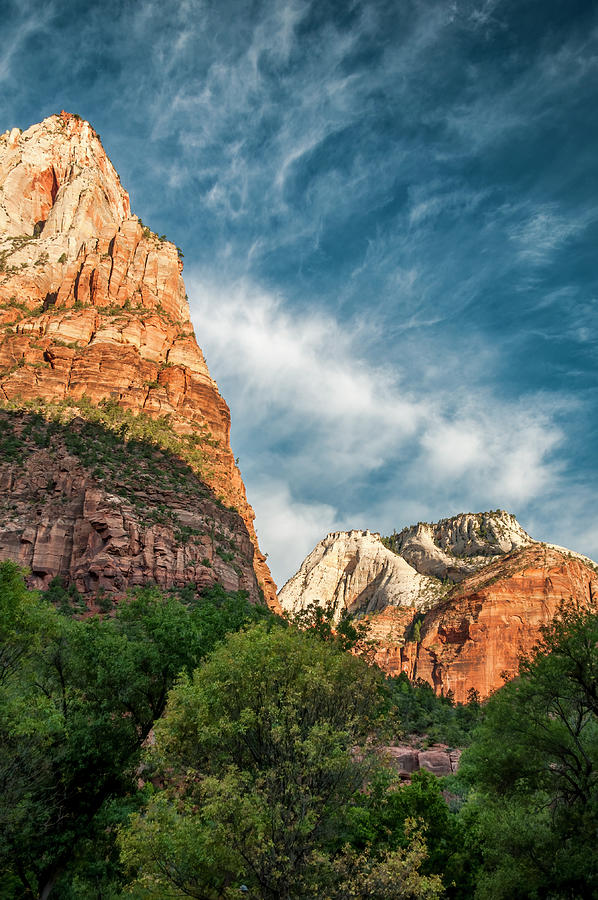 Lady Mt at Zion National Park Photograph by Ginger Stein
