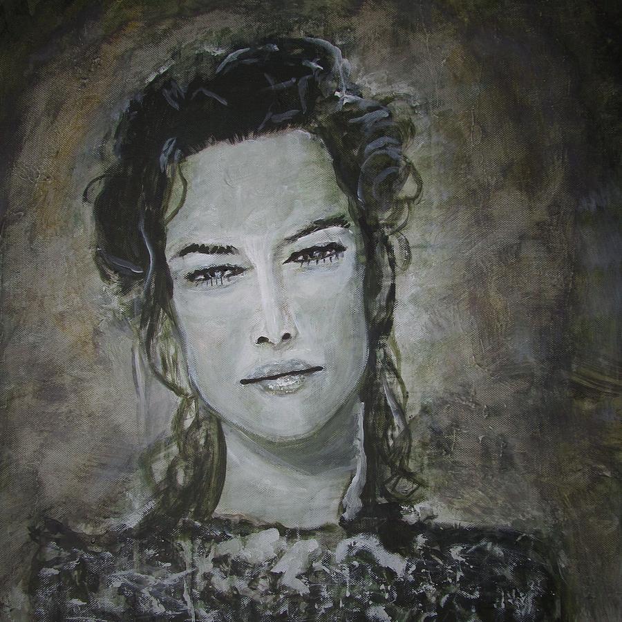 Lady Nada Painting by Jarko Aka Lui Grande
