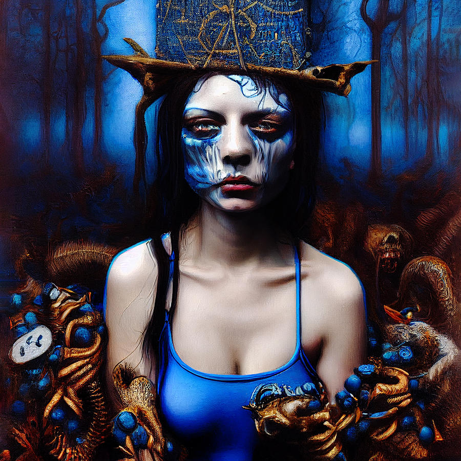 Lady Of The Nightwood Digital Art by Craig Boehman