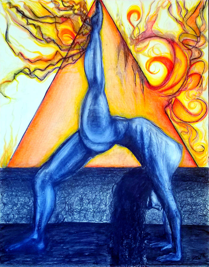 Lady of the Solstice Painting by Steed Edwards