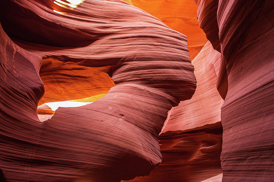 Lady of the Wind in Lower Antelope Canyon Photograph by Terri Morris
