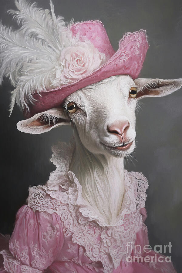Lady Penelope Painting by Tina LeCour Lady Penelope Painting by Tina LeCour