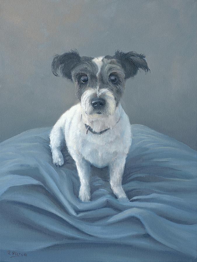 Dog Painting - Lady by Richard Picton