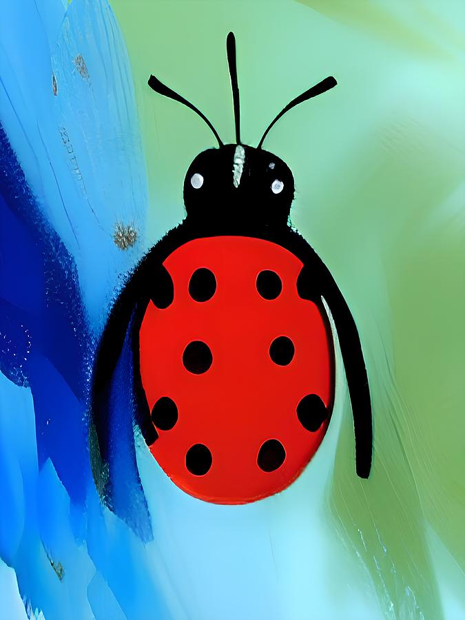 Ladybird Digital Art by Mauricio Sobalvarro - Fine Art America