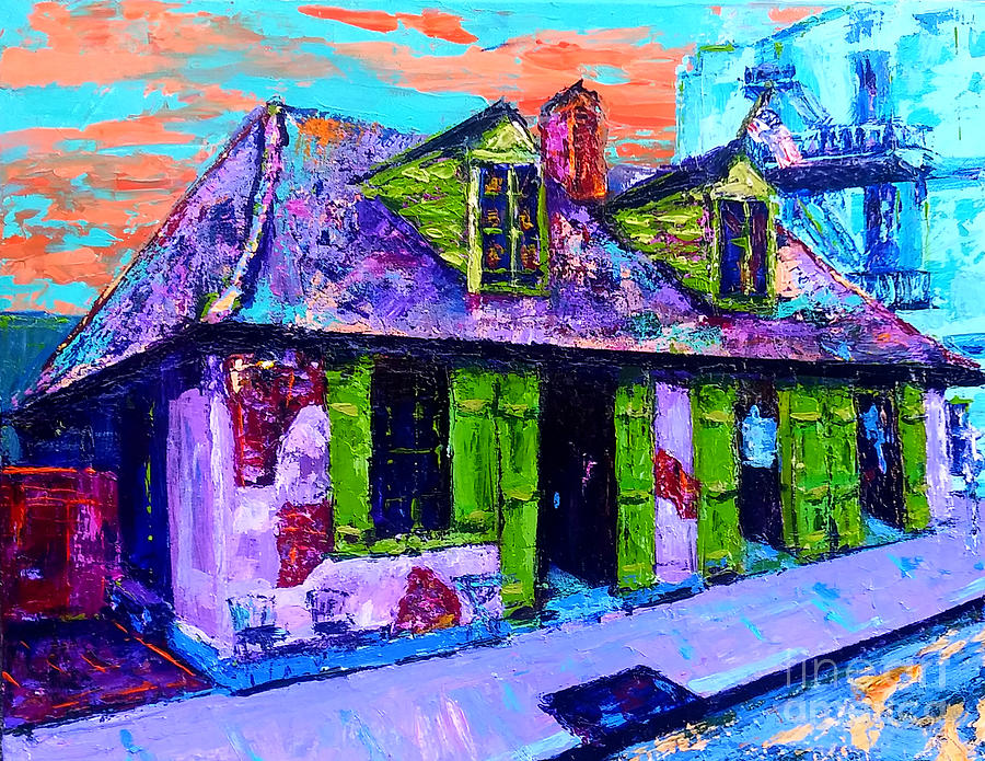 Laffites Blacksmith Shop Painting by Beverly Boulet