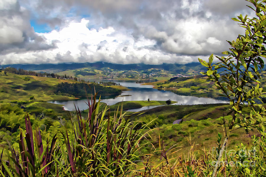 Lago Calima, Valle De Cauca, Colombia Photograph by Al Bourassa