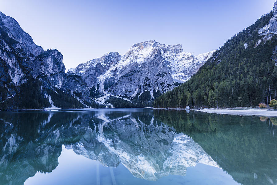Lago di Braies in the Italian Dolomites. Photograph by Julian Elliott Photography