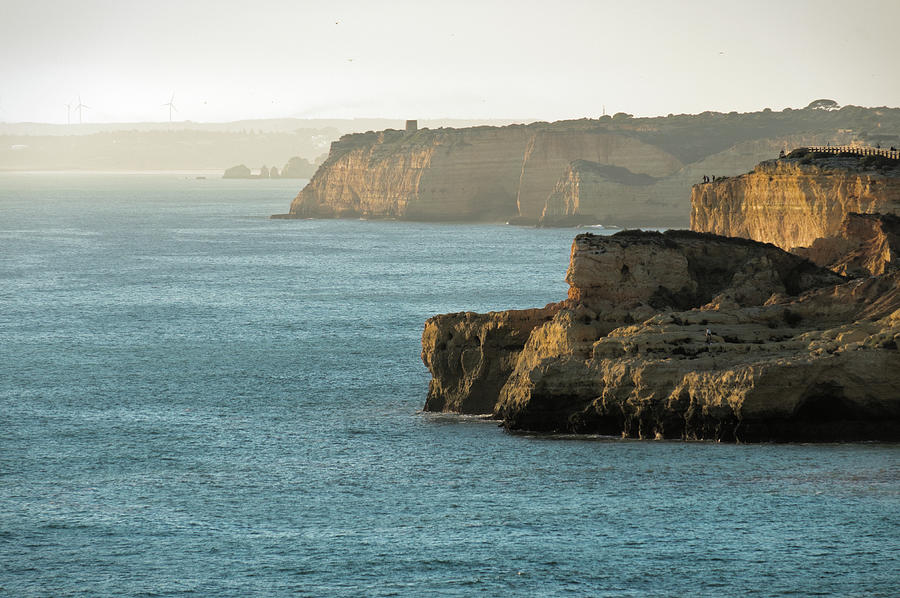 Lagoa Coast Cliffs. Algarve Photograph by Angelo DeVal