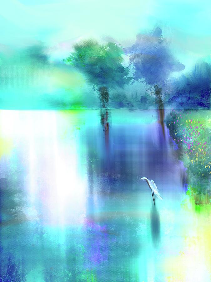 Lagoon Fantasy Digital Art by Frank Bright