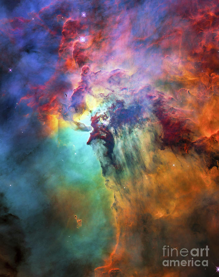 Lagoon Nebula Photograph by David Zanzinger